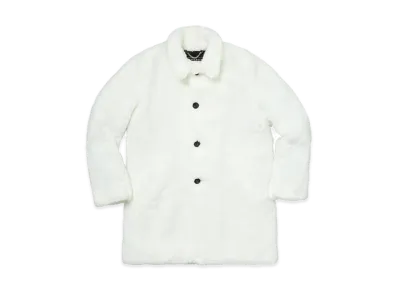 Supreme x HYSTERIC GLAMOUR Fuck You Faux Fur Coat "White"