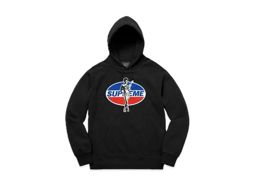 Supreme x HYSTERIC GLAMOUR Hooded Sweatshirt "Black"