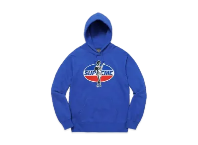 Supreme x HYSTERIC GLAMOUR Hooded Sweatshirt "Blue"
