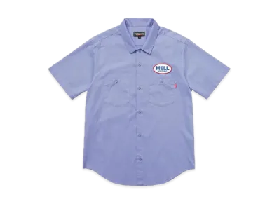 Supreme x HYSTERIC GLAMOUR S/S Work Shirt "Light Blue"
