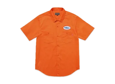 Supreme x HYSTERIC GLAMOUR S/S Work Shirt "Orange"