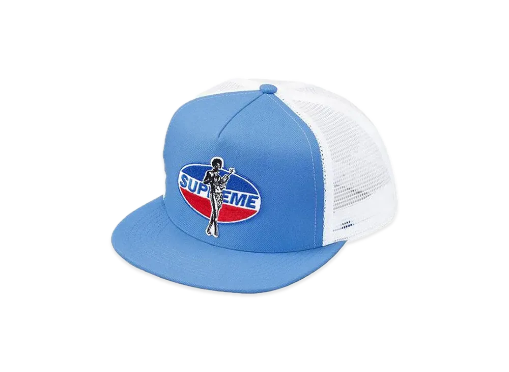 Supreme x HYSTERIC GLAMOUR Mesh Back 5-Panel "Light Blue"