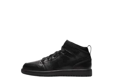 Nike PS Jordan 1 Mid "Black"