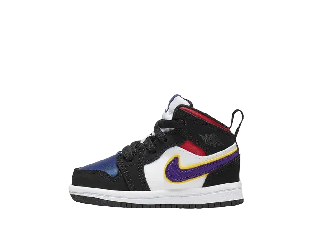 Nike TD Jordan 1 Mid SE "Black Field Purple"