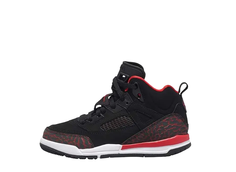 ナイキ PS エアジョーダン スパイジーク "ブラック/ユニバーシティレッド"(キッズ)