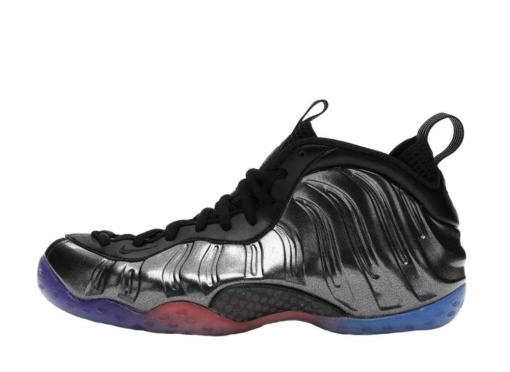 Nike Air Foamposite One Gradient Soles "Black/Team Royal Team Orange Black"