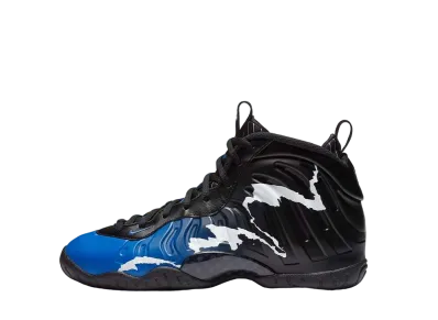 Nike GS Air Foamposite One 96 All Star "Black/Game Royal White Aurora Green"