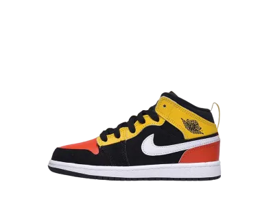 Nike PS Jordan 1 Mid SE "Amarillo Team Orange"