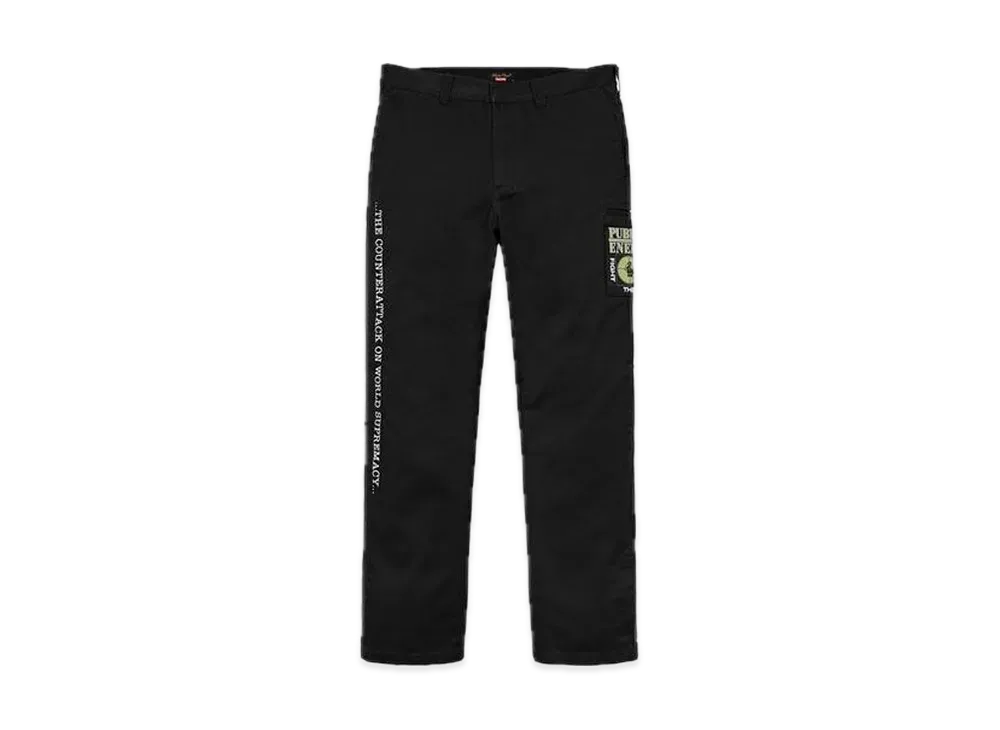 Supreme Undercover Public Enemy Work Pant "Black"