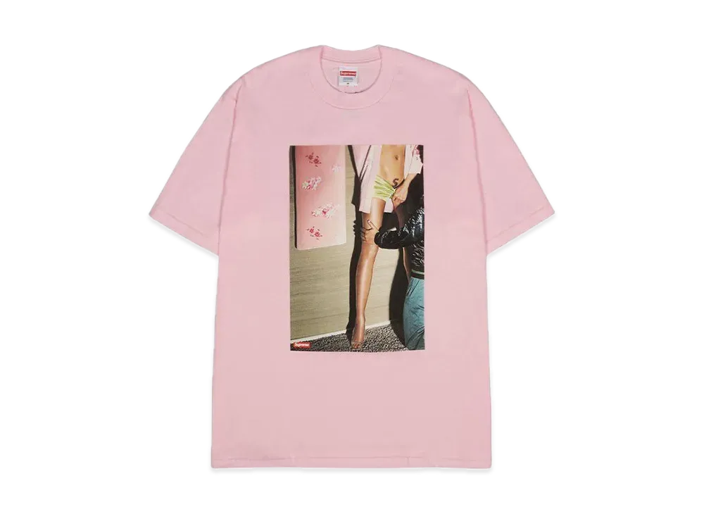 Supreme Model Tee "Light Pink
"
