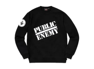Supreme Undercover Public Enemy Crewneck Sweatshirt "Black"