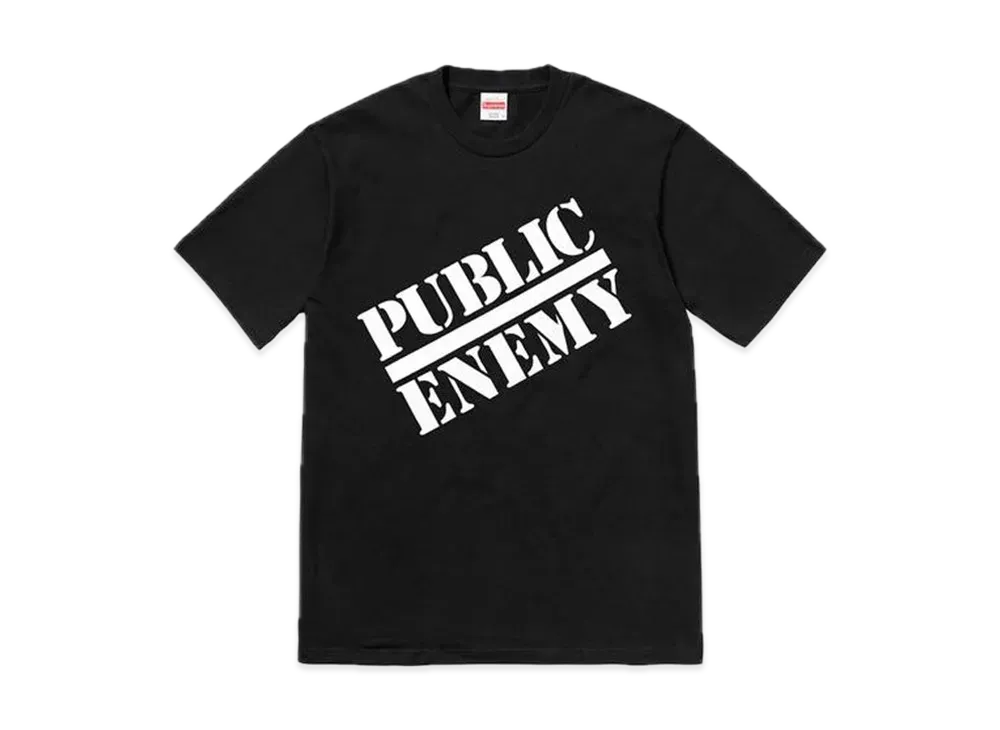 シュプリーム アンダーカバー パブリック エネミー Tシャツ "ブラック"