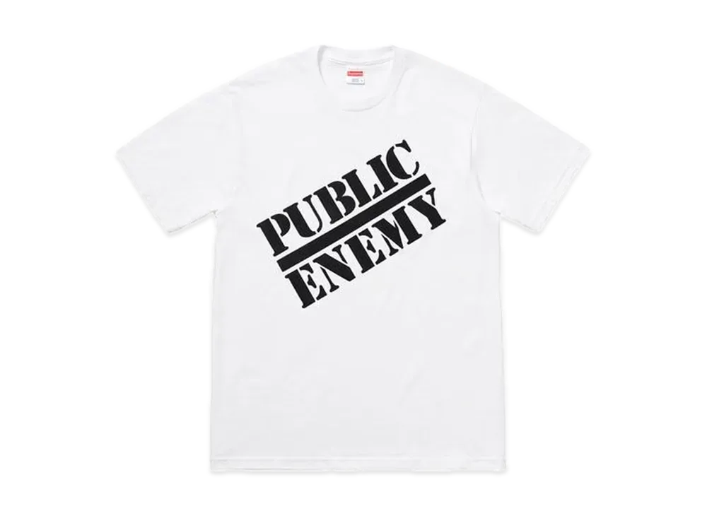 Supreme Undercover Public Enemy Tee "White"