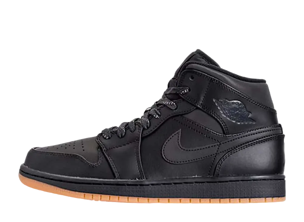 ナイキ エアジョーダン1 ミッド "ウィンターライズド ブラック アンスラサイト"