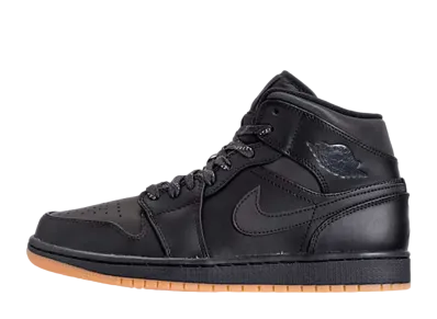 ナイキ エアジョーダン1 ミッド "ウィンターライズド ブラック アンスラサイト"