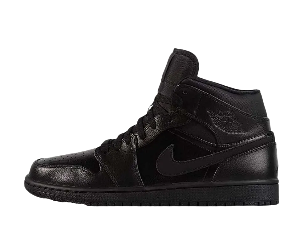 ナイキ エアジョーダン1 レトロ ミッド "ブラック"