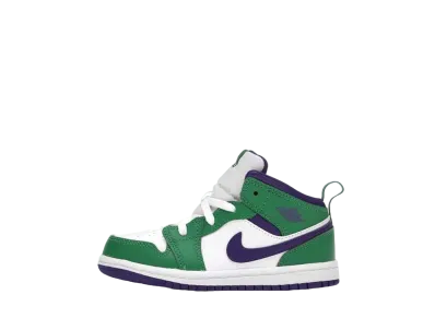 Nike TD Jordan 1 Mid "Incredible Hulk"