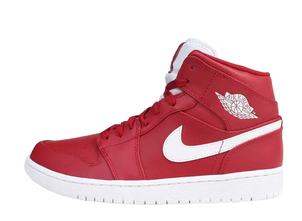 ナイキ エアジョーダン1 ミッド "ジム レッド ホワイト"