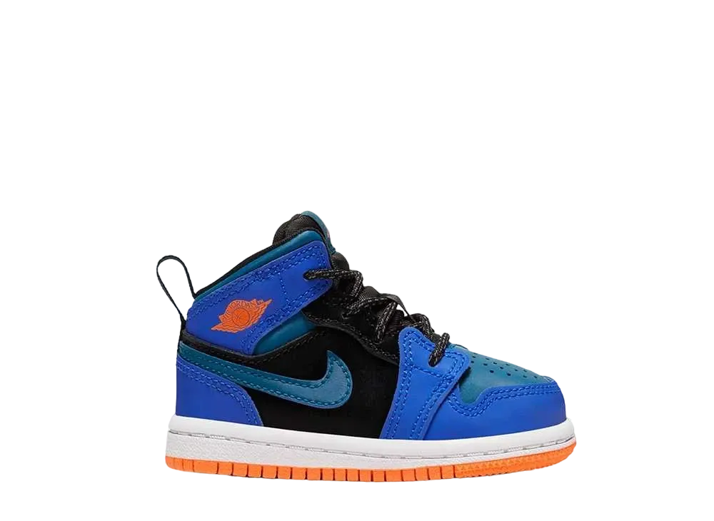Nike TD Jordan 1 Mid "Racer Blue Green Abyss"