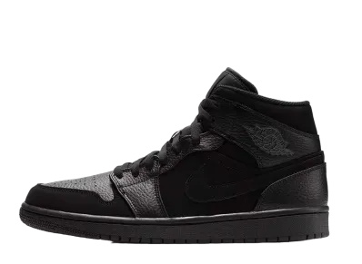Nike Air Jordan 1 Mid "Black Dark Smoke Grey"