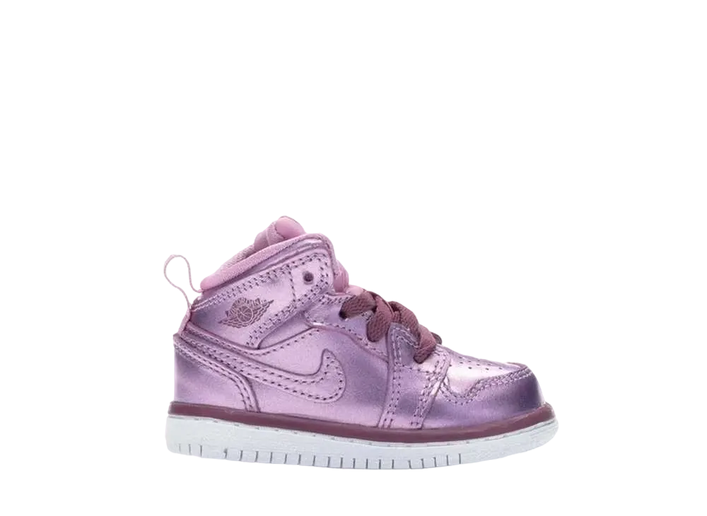 ナイキ TD エアジョーダン1 ミッド "ピンクローズ"(キッズ)