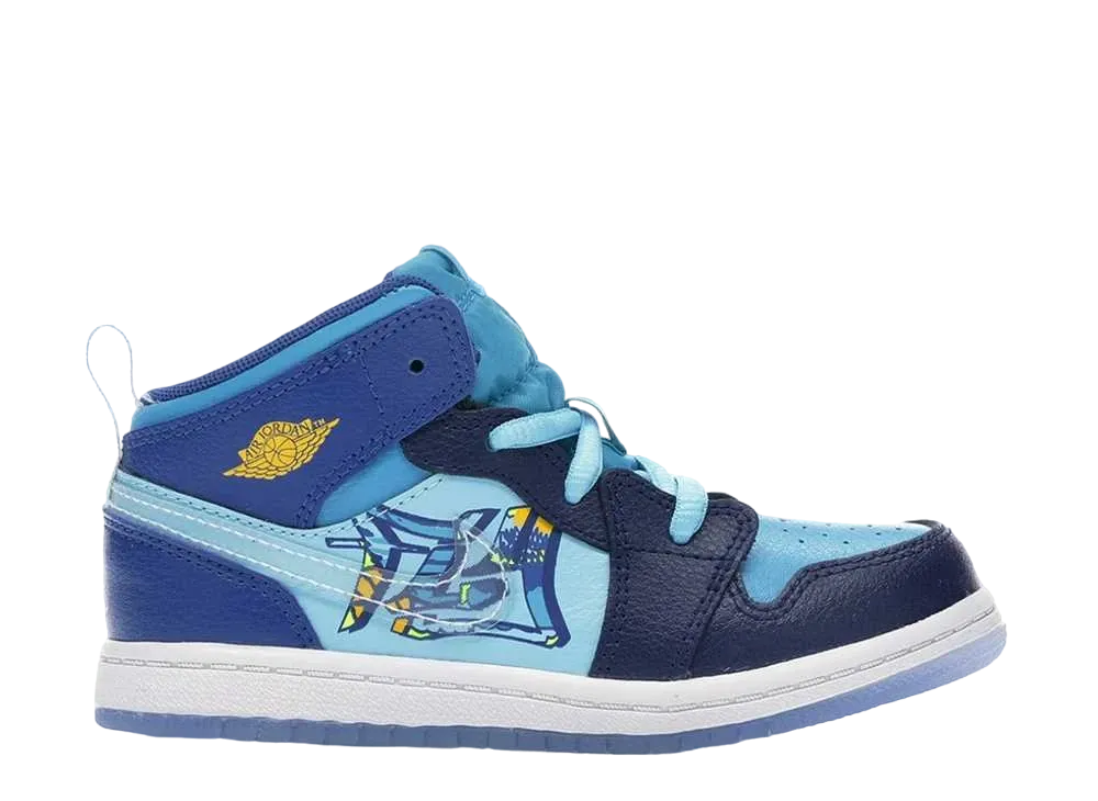 ナイキ TD エアジョーダン1 ミッド "フライ"(キッズ)