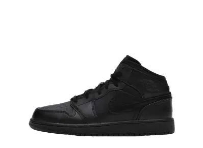 Nike GS Air Jordan 1 Retro Mid "Black" (2016)