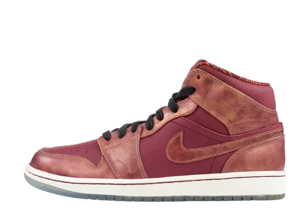 ナイキ エアジョーダン1 ミッド レトロ "BHM"
