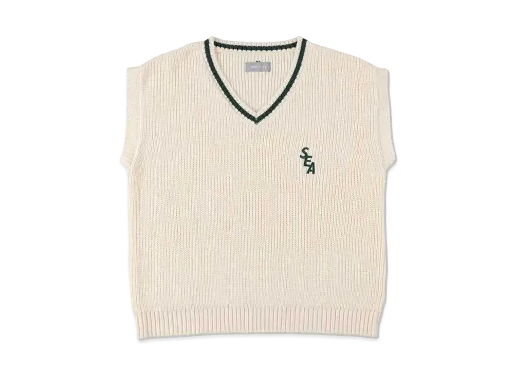 WIND AND SEA TILDEN VEST "White"