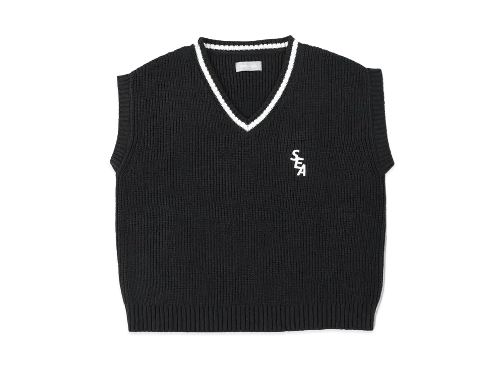 WIND AND SEA TILDEN VEST "Black"