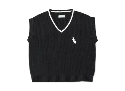 WIND AND SEA TILDEN VEST "Black"