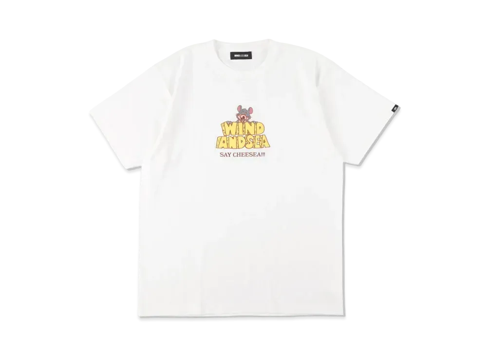 WIND AND SEA SAY CHEESEA (WDS-RAT) TEE "White"