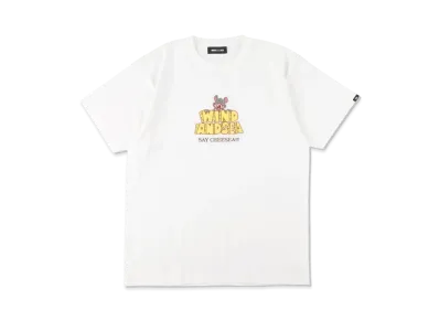 WIND AND SEA SAY CHEESEA (WDS-RAT) TEE "White"