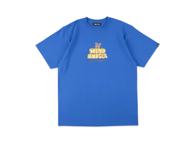 WIND AND SEA SAY CHEESEA (WDS-RAT) TEE "Blue"