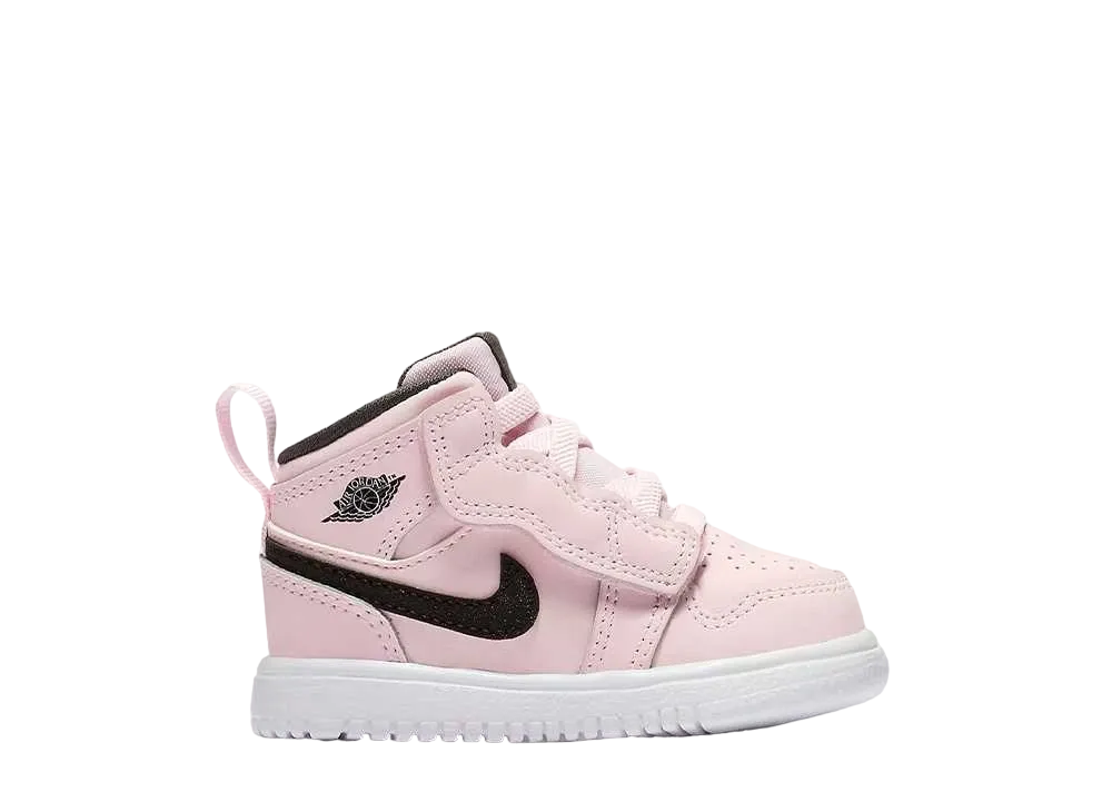 Nike TD Jordan 1 Mid ALT "Pink/Black"