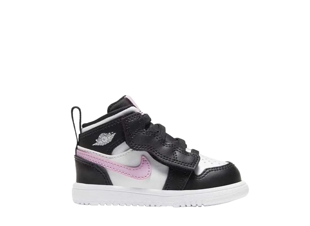 Nike TD Jordan 1 Mid ALT "White/Light Arctic Pink"