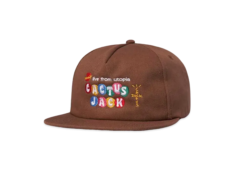 Travis Scott Cactus Jack x McDonald's Cj Live From Utopia Hat "Brown"