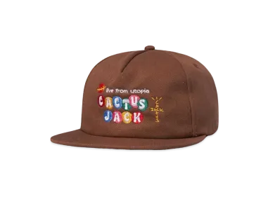 Travis Scott Cactus Jack x McDonald's Cj Live From Utopia Hat "Brown"