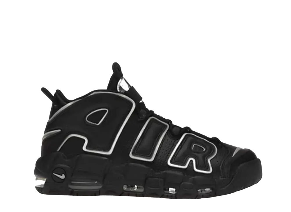 Nike Women's Air More Uptempo "Black Silver"