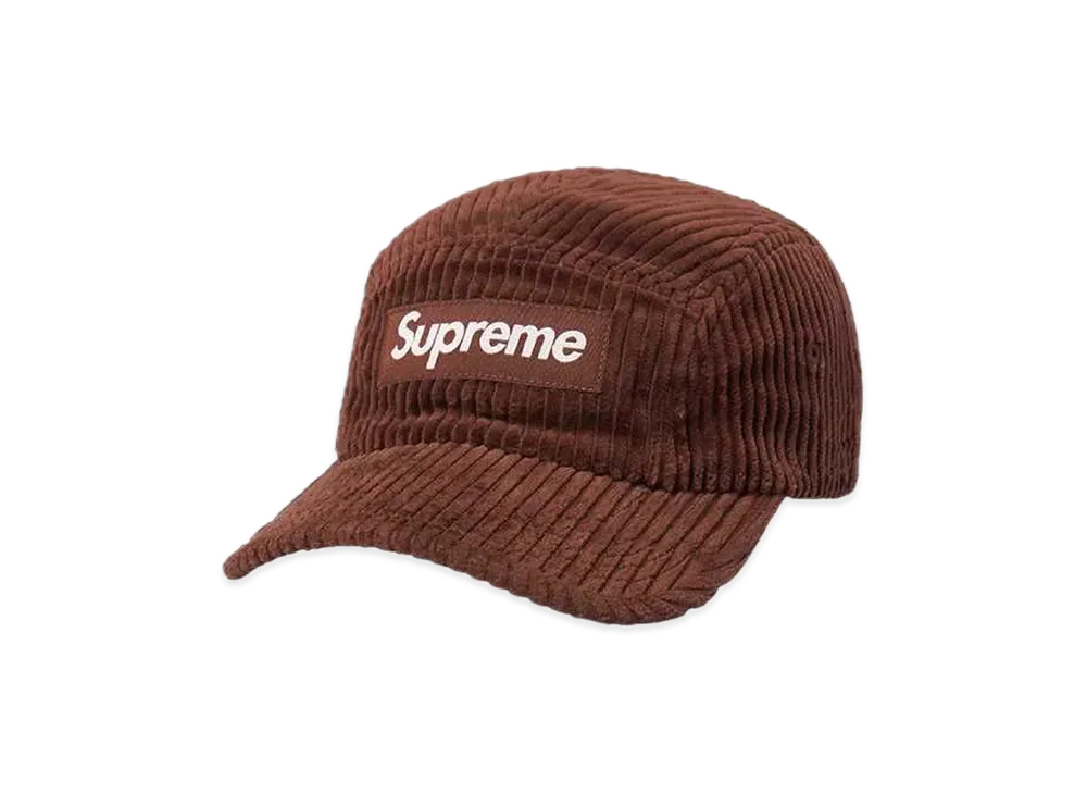 Supreme Corduroy Camp Cap "Brown"