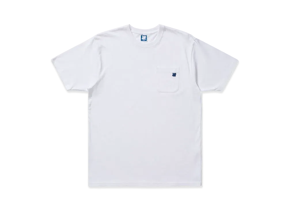 UNDEFEATED S/S POCKET TEE - 10089 "White"