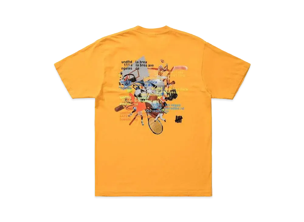 UNDEFEATED SUPER SHOP S/S TEE - 80329 "Orange"
