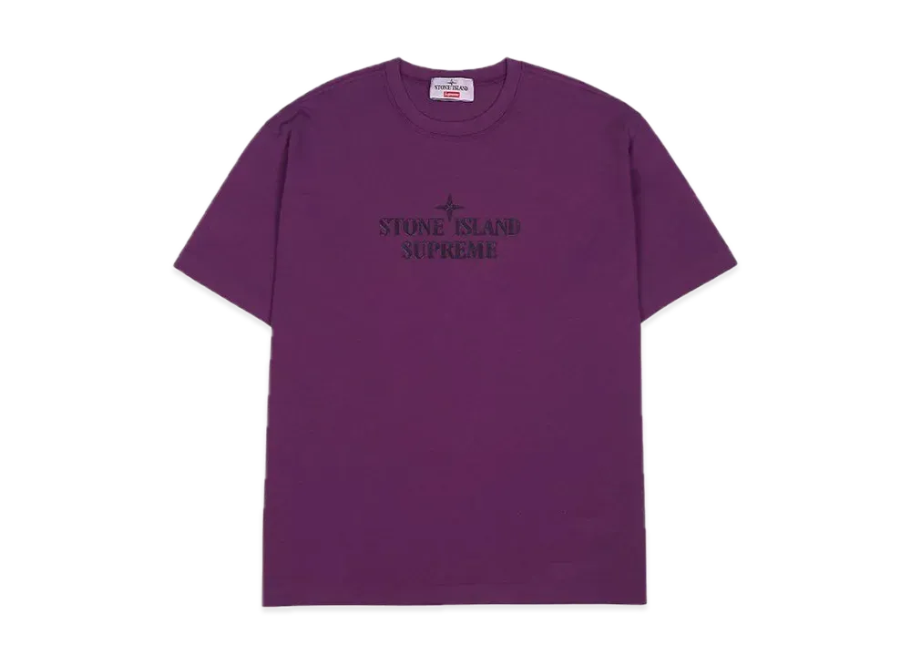 Supreme / Stone Island S/S Top "Purple"