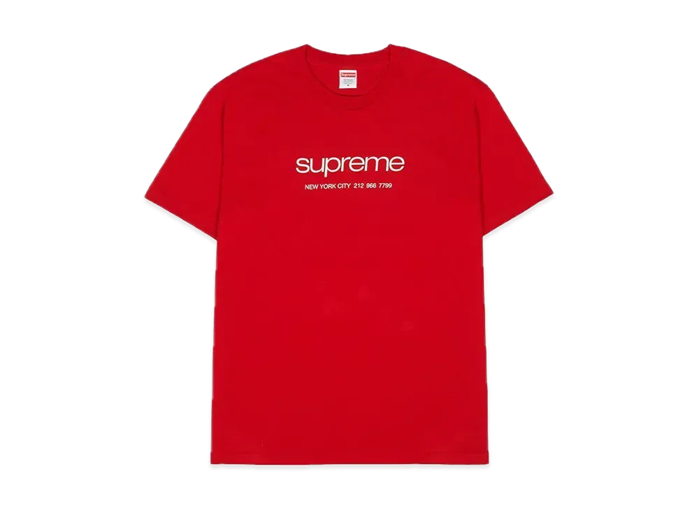 Supreme Shop Tee "Red"
