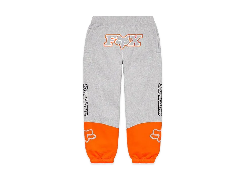 Supreme Fox Racing Sweatpant "Grey"