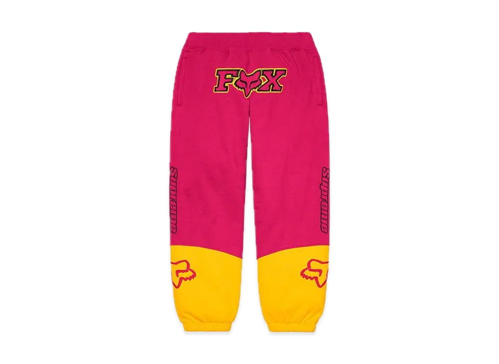Supreme Fox Racing Sweatpant "Pink"