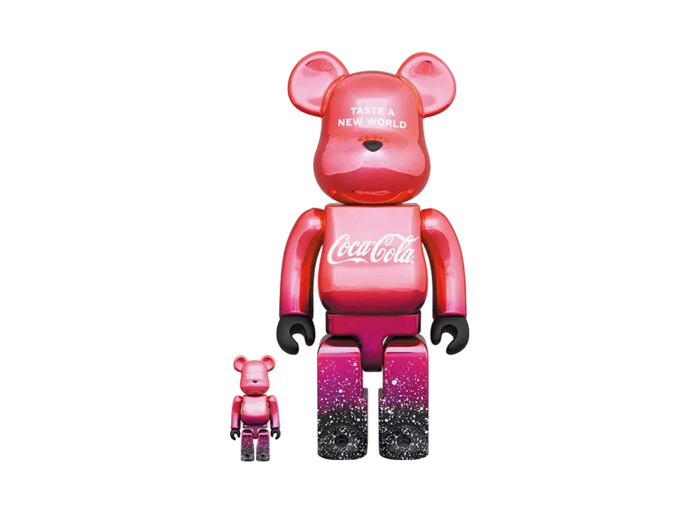 Bearbrick Coca-Cola Creations 100% & 400%