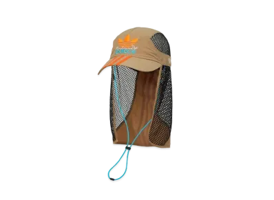 ADIDAS PALACE NATURE CAP "Blanch Cargo / Signal Orange"