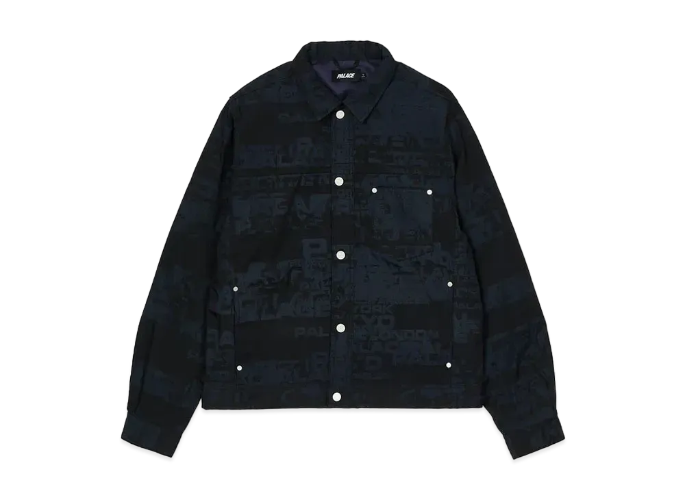 PALACE CITIES JACQUARD JACKET "Black"