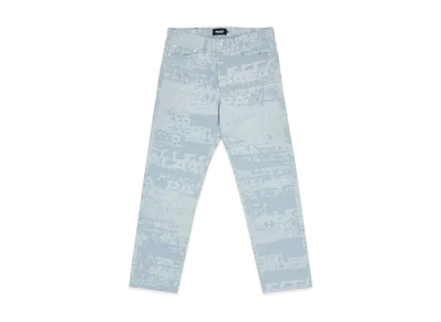 PALACE CITIES JACQUARD TROUSER "Blue"